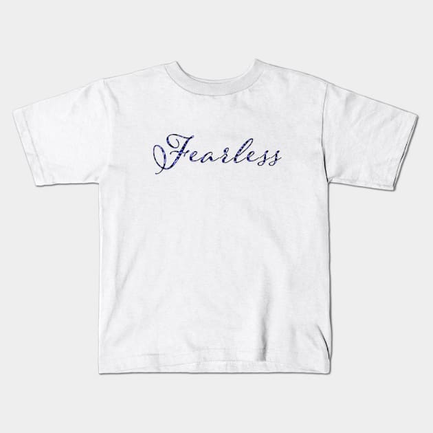 Fearless - Violet Kids T-Shirt by MemeQueen